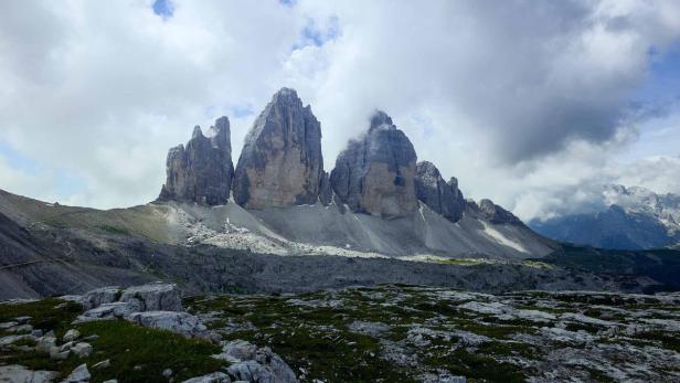 Charakter-Berge: Die drei Zinnen sind das Wahrzeichen der Dolomiten und des Hochpustertals.