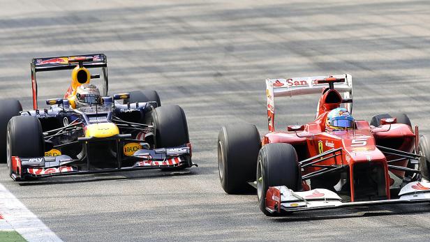 Vettel: "Auf den Geraden zu langsam"