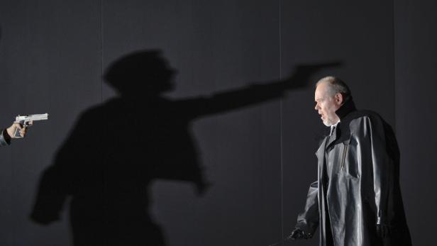 Im Theater an der Wien wird zurzeit Ludwig van Beethovens einzige Oper "Fidelio" aufgeführt. Im Bild: Martin Gantner als "Don Pizzaro".