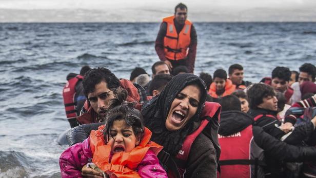 Flüchtlingsandrang aus Türkei nach Griechenland ist ungebrochen.