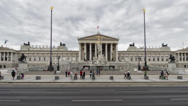 Sanierungsbedürftig: das österreichische Parlament