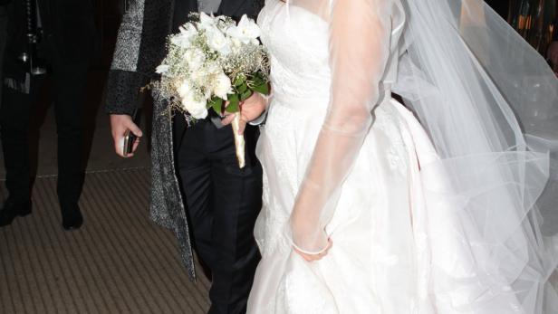 Anna Netrebkos Brautkleid