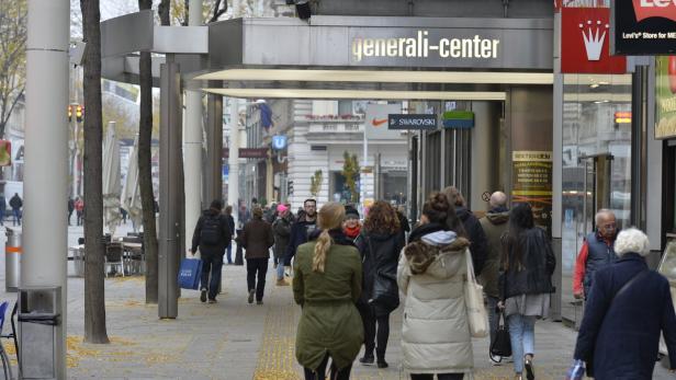 Das Generali Center wird bis Anfang 2017 renoviert.