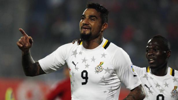 Schalkes Kevin-Prince Boateng ist einer der Stars im ghanaischen Team.