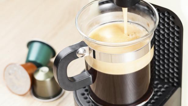 Bis zu 67 Arten von Bakterien leben in Kapsel-Kaffeemaschinen.