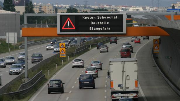 Neben Innsbruck und Salzburg wurde in Wien auf der A4 getestet.