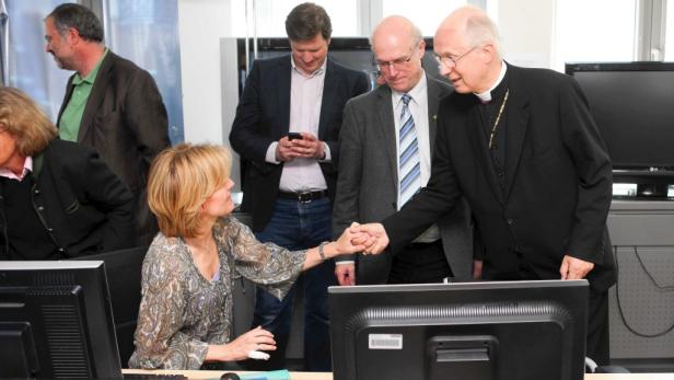 Medienbischof Kapellari im KURIER