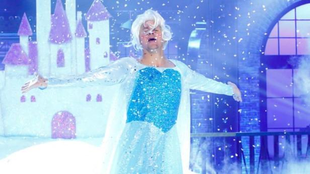 Witzig: Channing Tatum singt als Eiskönigin