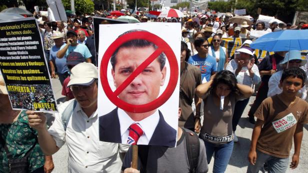 Mexikaner prangern Wahlfälschung an