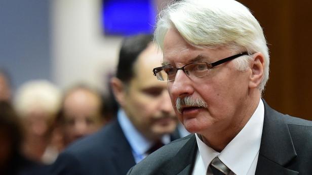 Polnischer Außenminister Witold Waszczykowski.