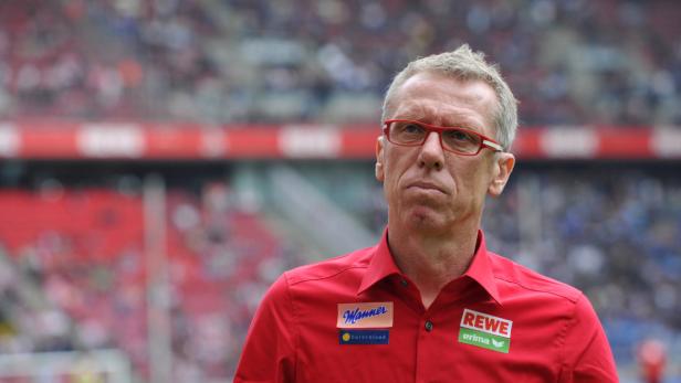 Mit der Statistik von zwei Toren aus vier Spielen ist Köln-Coach Peter Stöger nicht glücklich. Seine Defensive stimmt ihn da schon deutlich zufriedener.