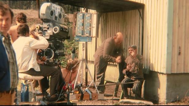 Jerry Lewis bei den Dreharbeiten zu seinem Film