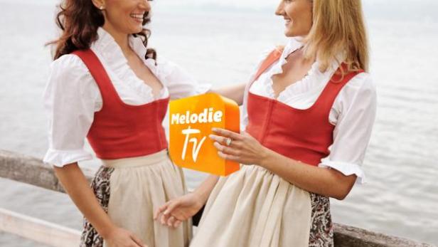 Sigrid und Marina und ihre Melodie-TV-Auftritte können kabelplus-Kunden in Niederösterreich und Burgenland miterleben. (c: melodie tv)