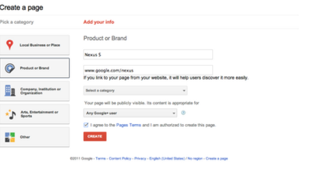 Google+ Business (c: google)