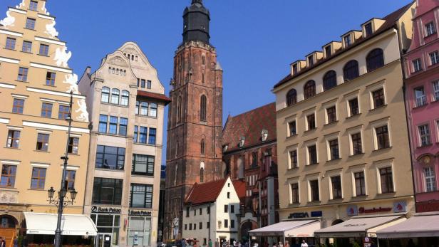 Polens viertgrößte Stadt Breslau (Wroclaw) ist mit San Sebastian Kulturhauptstadt Europas 2016.