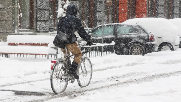 Warum Radfahrer den Winter nicht mögen