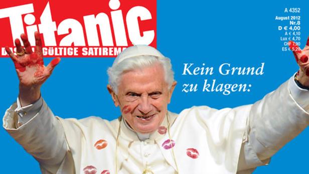 "Titanic" mit neuem Papst-Cover