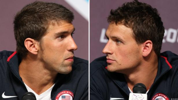 Erstes Duell der Schwimm-Stars Phelps - Lochte