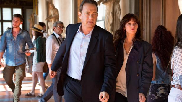 Unterwegs, um die Menschheit zu retten: Tom Hanks und Felicty Jones