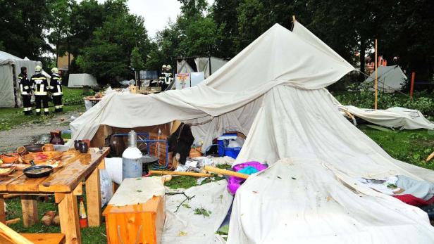 Tote und Regenrekord im Katastrophen-Juli