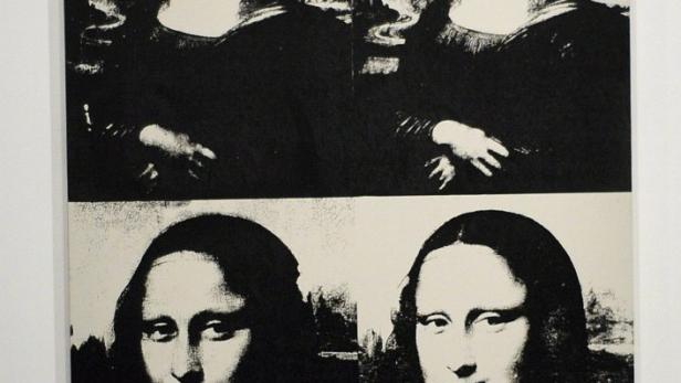 Die &quot;Mona Lisa&quot; von Andy Warhol.