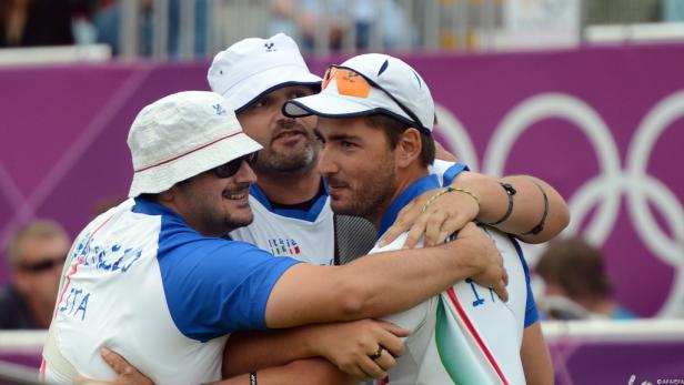 Italiens Bogenschützen holten Team-Gold