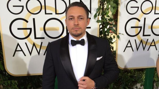 Klemens Hallmann bei den Golden Globes