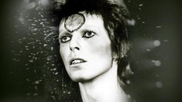David Bowie in der Rolle seiner Kunstfigur Ziggy Stardust.