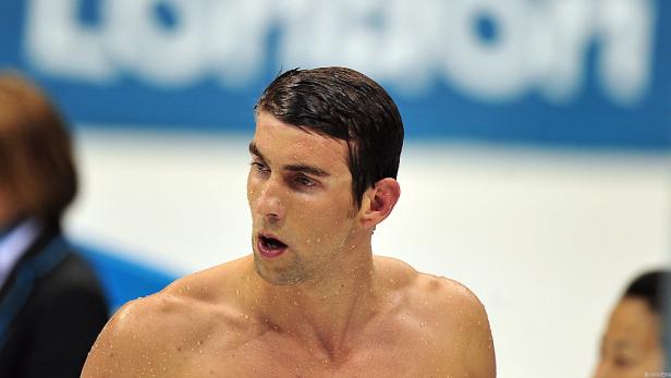 Phelps muss weiter auf London-Gold warten