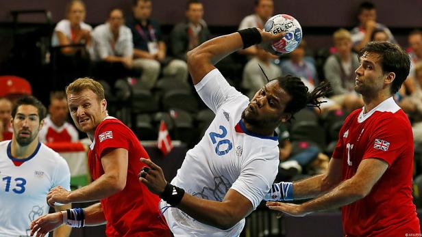 Britische Handballer gingen gegen Frankreich unter