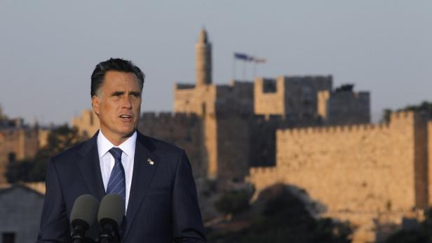 Romney in Israel erneut im Fettnäpfchen