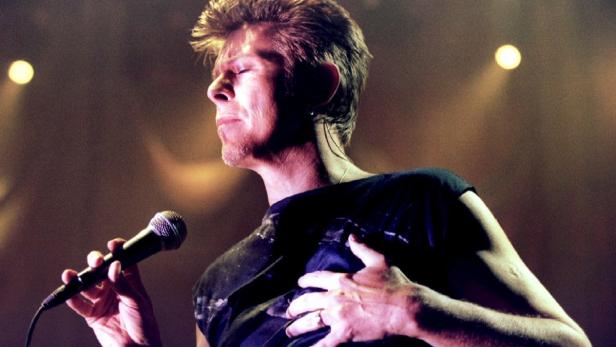 Superstar David Bowie bei einem seiner sieben Österreich-Konzerte