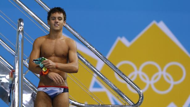 Tom Daley (Bild) wurde via Twitter angegriffen