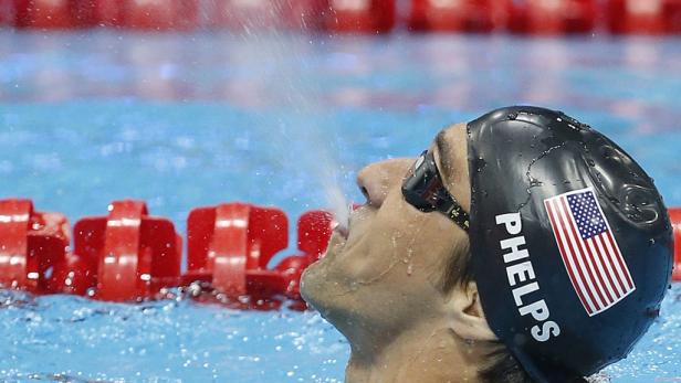 Phelps schrieb mit seiner Medaille Geschichte