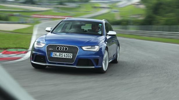 Audi RS4: Expresszustellung mit 8500 Touren