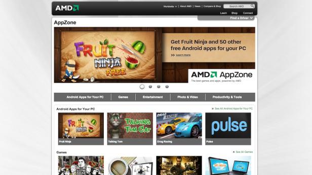 AMD bringt Android-Apps auf Windows-PCs