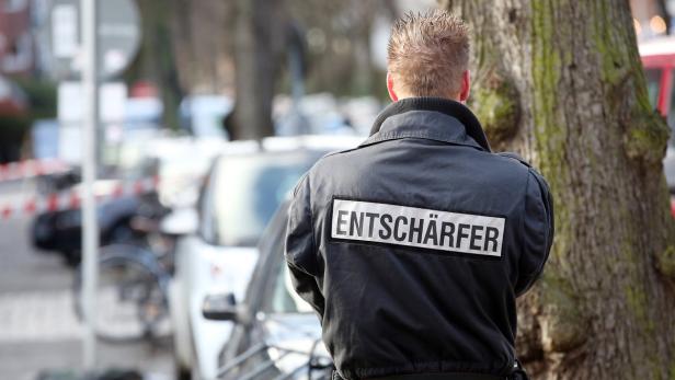 Weltkriegsbombe in Hamburg-Eppendorf gefunden