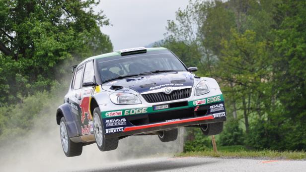 Baumschlager triumphierte bei Wechselland-Rallye