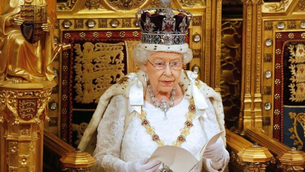 Archivbild: Aufnahme von Queen Elizabeth II. im Mai 2016.
