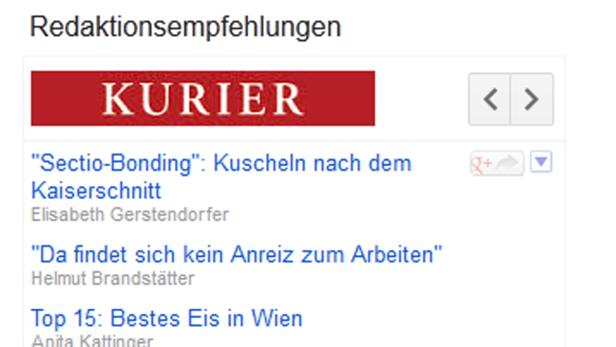 Google News startet Redaktionsempfehlungen in Österreich