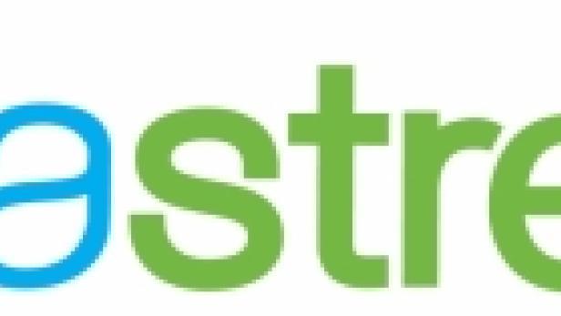 Das Logo von SodaStream in Blau und Grün.
