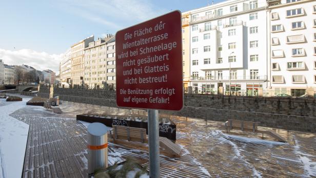 Wientalterrasse: Stadt-RH kritisiert Holzbelag