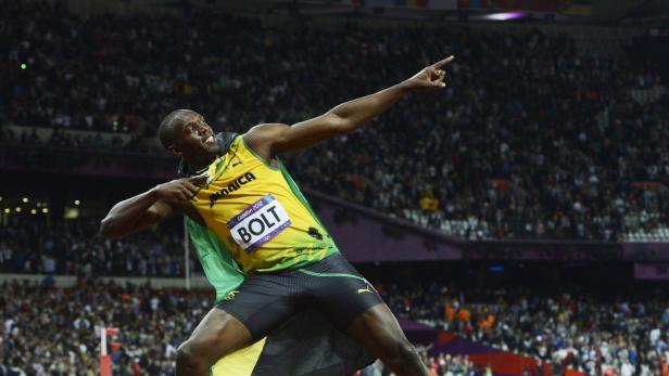 Bolt gewinnt 100 m in 9,63 Sekunden