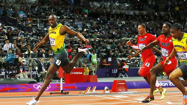 Usain Bolt zeigte der Welt, dass er der Größte ist