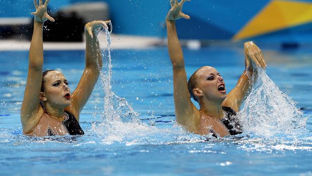 Synchronschwimm-Duett Brandl/Lang auf 19. Rang