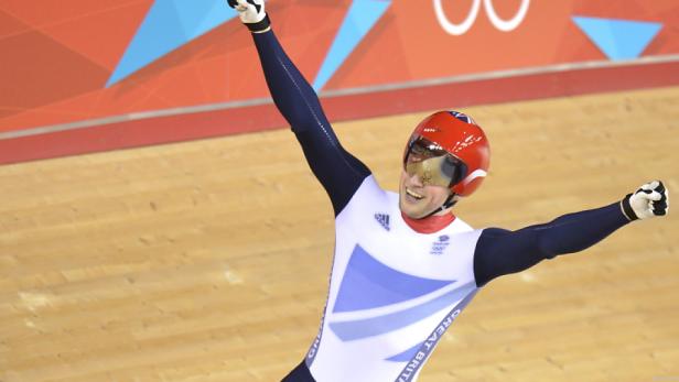 Sprinter Kenny sorgte für britisches Bahnrad-Gold