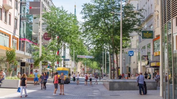 Die Fußgängerzone in der Mariahilfer Straße ist das umstrittenste Projekt der rot-grünen Stadtregierung.