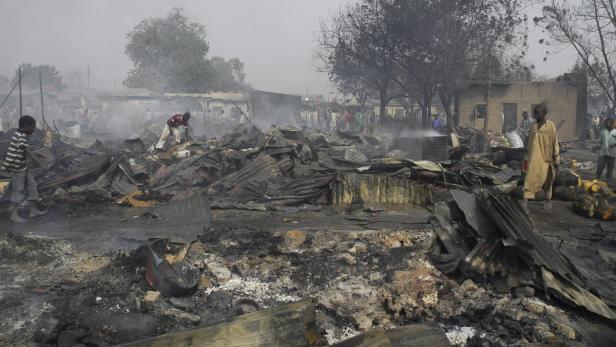 Die Terroristen von „Boko Haram“ überfallen im Norden Nigerias immer wieder Dörfer und töten die dort ansässigen Zivilisten