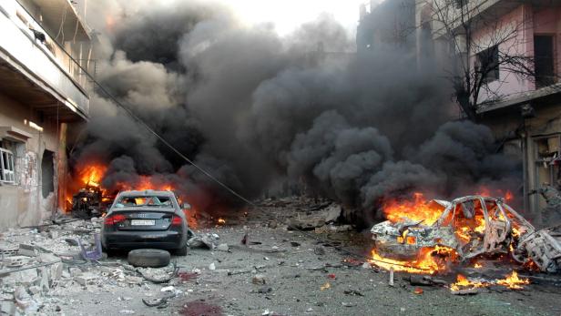 Homs: Durch den Bürgerkrieg in Schutt und Asche gelegt