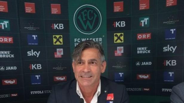 Maurizio Jacobacci, 53, ist Wackers neuer Coach